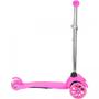 Imagem de Patinete Meninas 3 Rodas Spin Roller com Luzes de Led - Infantil ROSA