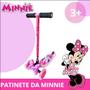 Imagem de Patinete Minnie  Disney 3 Rodas Luzes e Sons  Menina  Rosa