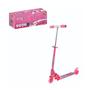 Imagem de Patinete P/ Crianças Até 45kg Menina Rosa Led Radical Urso