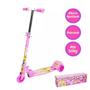 Imagem de Patinete Radical 03 Rodas Meninos Rosa Dobrável Resistente DM Toys