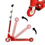 Imagem de Patinete Radical 40KG Dobrável 2Roda + Fantasia Kit Bombeiro
