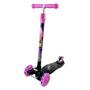 Imagem de Patinete Radical New Plus Com Altura Regulável Suporta Até 40Kg DM Toys DMR5666PRS Rosa