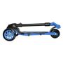 Imagem de Patinete Radical Power 3 Rodas Dobrável Azul + Kit Proteção