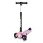 Imagem de Patinete Scooter Dobrável Led Grafite Rosa - Zoop Toys