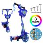 Imagem de Patinete Toy Story 3 Rodas Brinquedo Criança Com Led