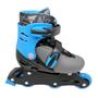 Imagem de Patins 3 Rodas Ajustável Azul Inline Radical Infantil 2 Em 1