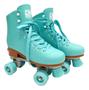 Imagem de Patins 4 Rodas Clássico Retro Mar Menina Roller Skate