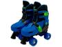 Imagem de Patins 4 Rodas Infantil Fenix 2 em 1 Azul e Preto