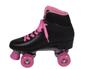 Imagem de Patins 4 rodas quad love preto e rosa clássico menina 36