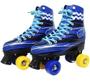 Imagem de Patins 4 Rodas Roller Classico Azul 30/31 Importway BW020AZ