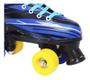 Imagem de Patins 4 Rodas Roller Classico Azul C/ Kit de Proteção 30/31 BW021AZ Importway 