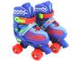 Imagem de Patins 4 Rodas Unitoys Quad Azul com Acessórios