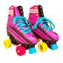 Imagem de Patins Adulto Feminino Roller 4 Rodas 32 ao 41 Luna Rosa