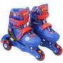 Imagem de Patins BBR Toys Disney Marvel Spider-man Inline Triline Kit de Proteção Infantil 32/35