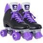 Imagem de Patins Bel Quad - Retro Basic Preto/Roxo Tam 36