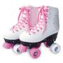 Imagem de Patins Clássico Fabuloso 4 Rodas Branco 35-36 Fun F0010-3