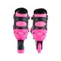 Imagem de Patins com led de meninas 2 cores regulavel freio 36/39 bbr