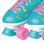 Imagem de Patins Fenix 4 Rodas Roller Skate Ajustável Azul Fenix