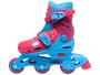 Imagem de Patins in Line Infantil Bel Fix Turma da Mônica  - Azul e Vermelho