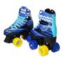 Imagem de Patins Infantil 4 Rodas Importway Roller Clássico Tam 30/31 Azul