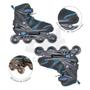 Imagem de Patins Infantil Ajustável Com Luz LED BH Store 31-34