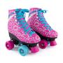 Imagem de Patins Infantil Feminino 4 Rodas Roller 34 Ao 40 Luna Rosa MC84280 Rosa