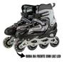 Imagem de Patins Infantil Inline Roller 4 Rodas + Kit Equipamento Proteção Ajustavel do 26 ao 32