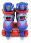 Imagem de Patins Infantil Quad Com kit de Proteção Azul Tam 30 ao 33 P 1556 Unitoys