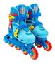 Imagem de Patins Infantil Roller 3 Em 1 Unitoys 1504 30-33 Azul