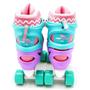Imagem de Patins Infantil Roller Quad Unitoys Com Kit De Proteção