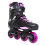 Imagem de Patins Inline Freestyle Traxart Dynamix Rosa Urban Feminino Masculino Iniciante