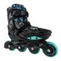 Imagem de Patins Inline Infantil Freemix Traxart Abec 9 Freestyle Pto