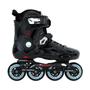 Imagem de Patins Inline Iniciante Roller Freestyle Urban Traxart Dynamix Preto Feminino Masculino 