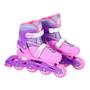 Imagem de Patins inline rosa ajustável 34 ao 37