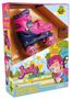 Imagem de Patins Judy Adventure Rosa Com Luz Led Menina