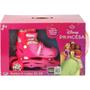 Imagem de Patins princesas 2 em 1 inline e triline 32-35 com kit de protecao bbr