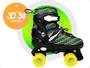 Imagem de Patins Quad Kit Preto 34/37- UniToys