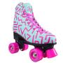 Imagem de Patins Quad Traxart Jolly Acqua e Rosa - 58mm x 32mm ABEC-7