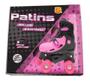 Imagem de Patins Roller Efeito Glitter Rosa/preto 37/40 Dm Radical