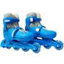 Imagem de Patins Roller In Line 4 Rodas Em Linha Infantil Masculino Azul Importway BW-018-AZ