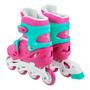 Imagem de Patins Roller Infanti Feminino 30-33 + Kit de Proteção