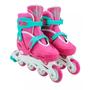 Imagem de Patins Roller Infanti Feminino 30-33 + Kit de Proteção