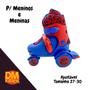 Imagem de Patins Roller Infantil 4 Rodas Menino Menina P 27-30 Dm Toys