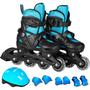 Imagem de Patins Roller Infantil Ajustável Com Kit Proteção Completo