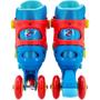 Imagem de Patins Roller Infantil Tri-line e In-line Ajustável 30 a 33