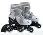 Imagem de Patins Roller + Joelheira Cotoveleira Capacete Tam 30 A 33