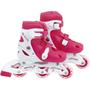 Imagem de Patins Roller Rosa Tamanho P 31 A 34 Mor