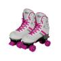 Imagem de Patins Roller Skate 4 Rodas Ajustável Branco 39-42 - Fênix