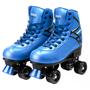 Imagem de Patins Roller Skate 4 Rodas Azul Ajustável - Fênix