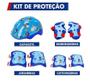Imagem de Patins Sonic Inline E Triline Com Kit De Proteção 28-31